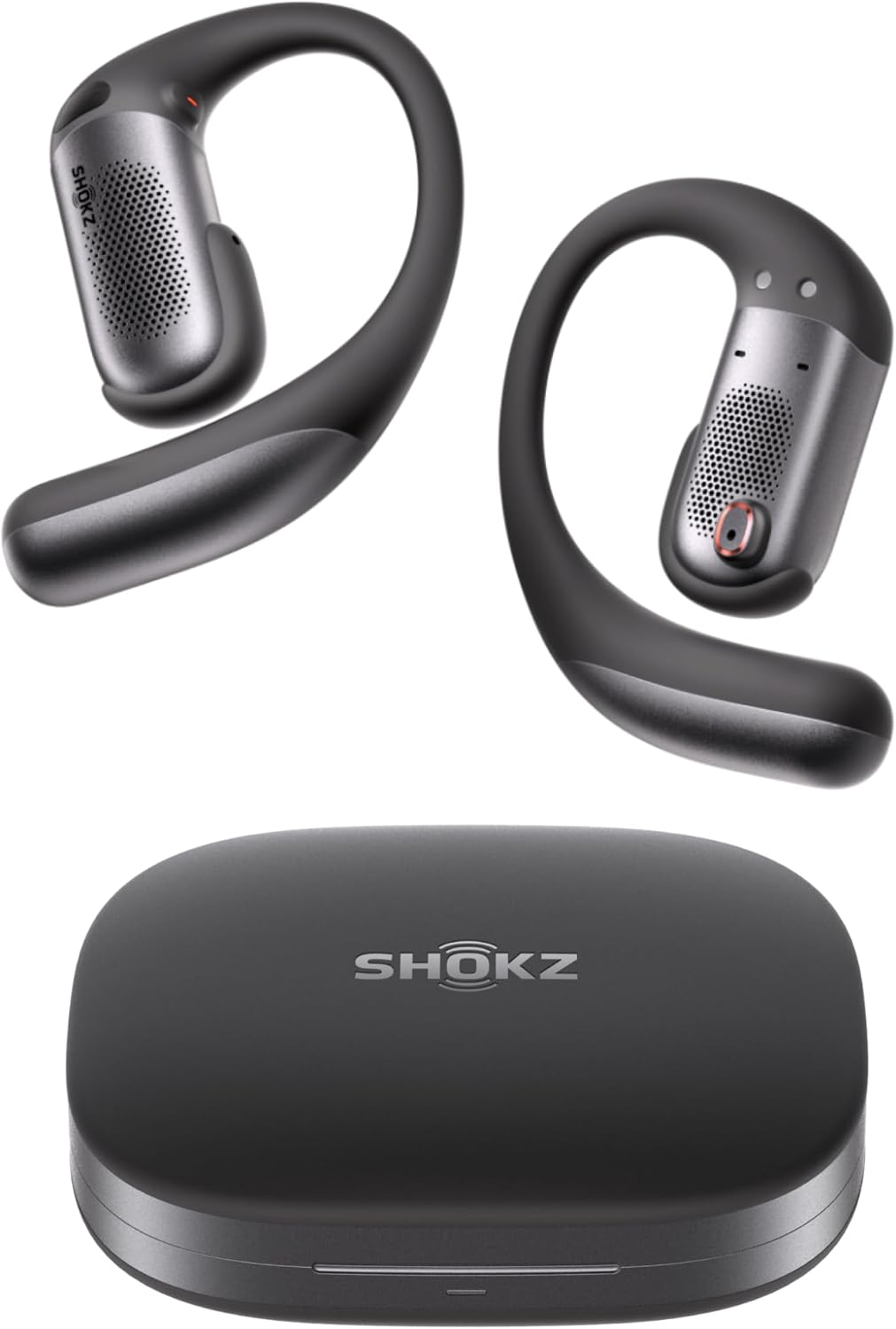 SHOKZ OpenFit Pro Wireless Bluetooth Noise-Cancelling Earbuds – Black